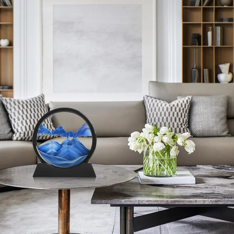 3D Hourglass Quicksand Sand Art