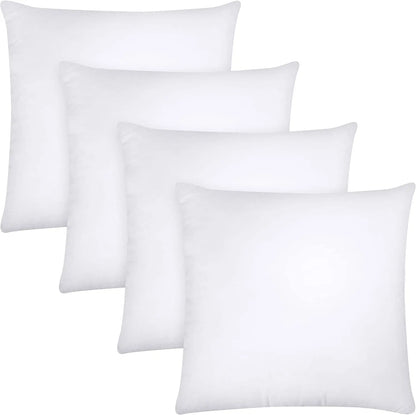 Premium Cotton Throw Pillow Insert