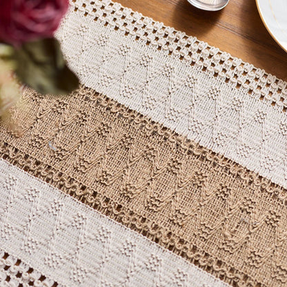 Boho Macrame Table Runner