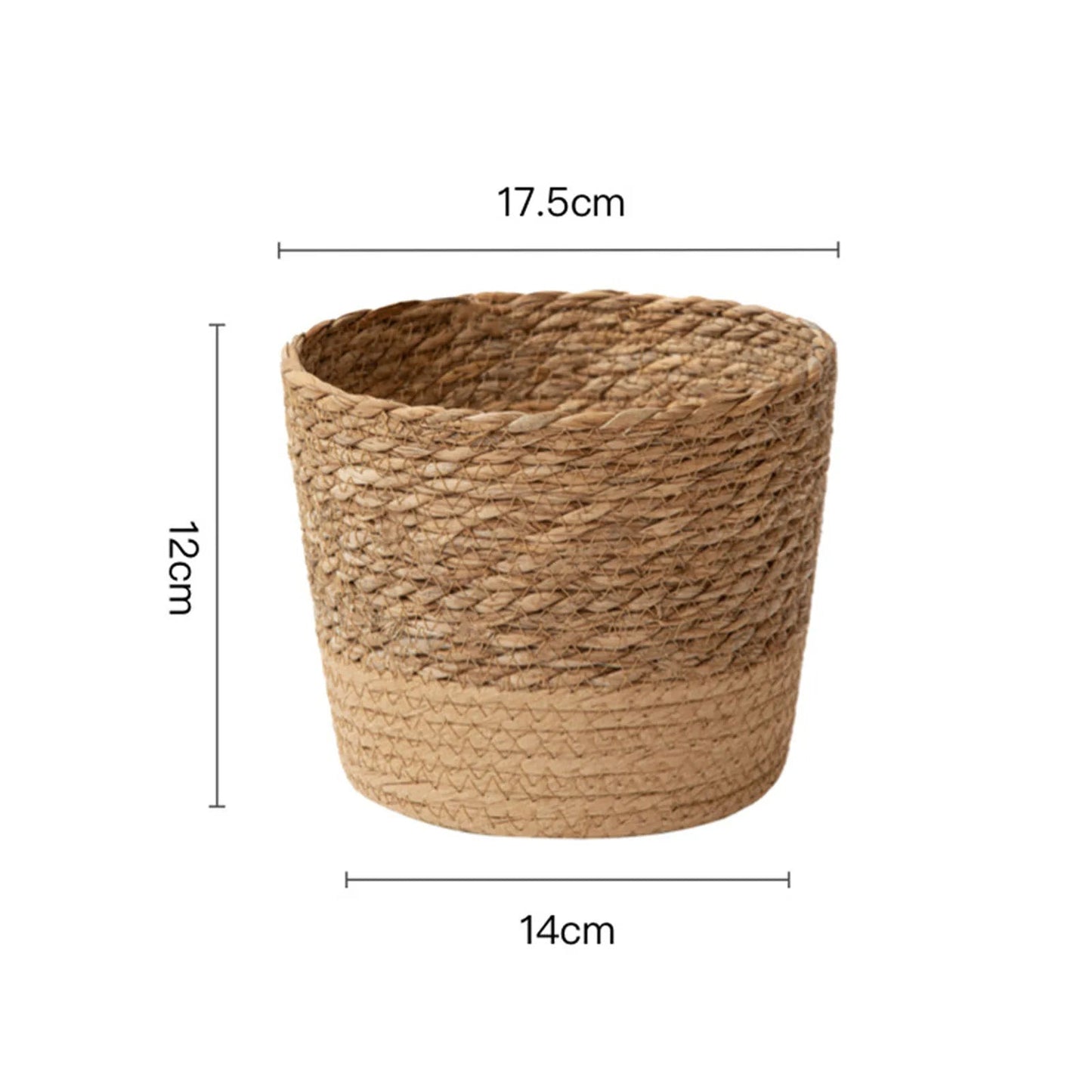 Natural Seaweed Woven Flowerpot