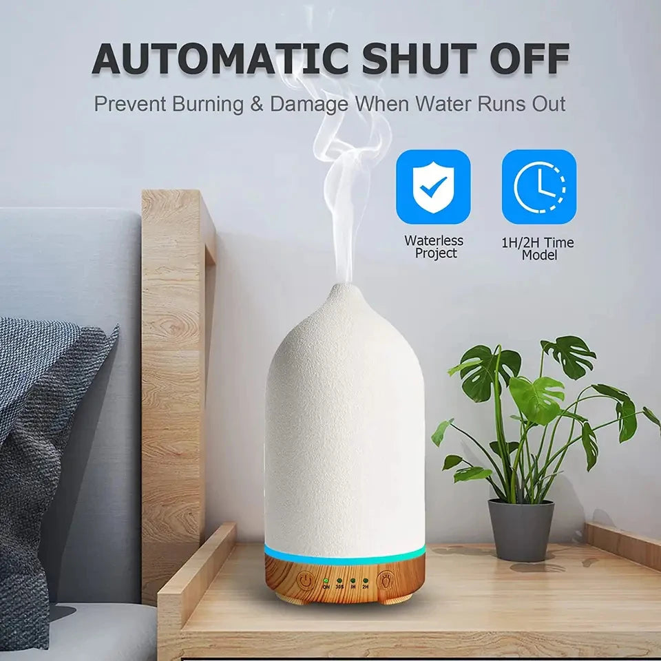 Ceramic Ultrasonic Aroma Diffuser