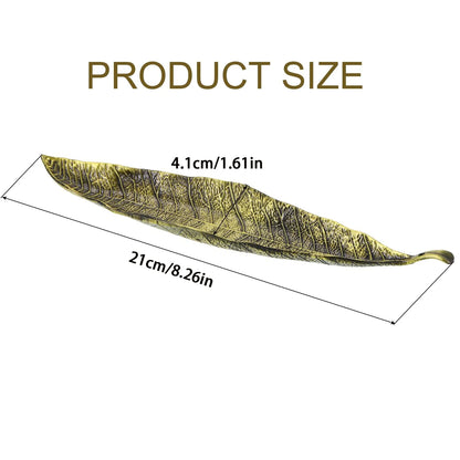 Leaf-Shaped Incense Holder