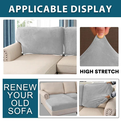 Velvet Sofa Cushion Covers